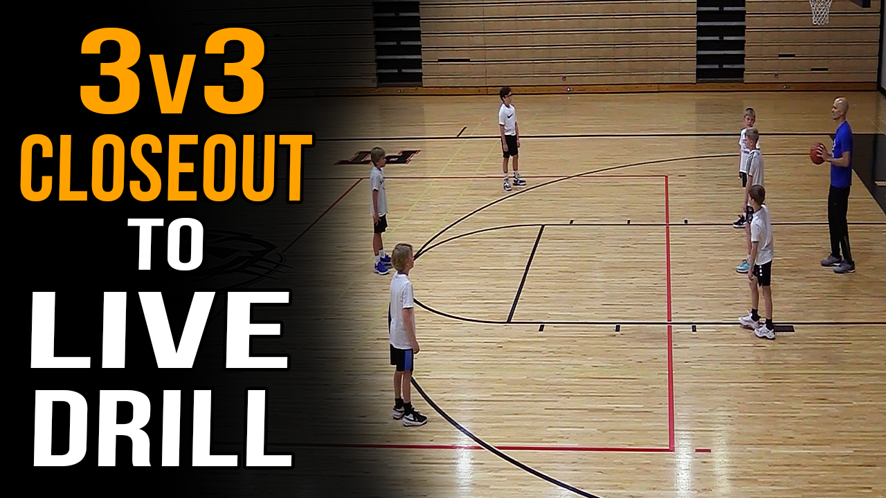 The Perfect 3v3 Drill for Both Offense AND Defense?